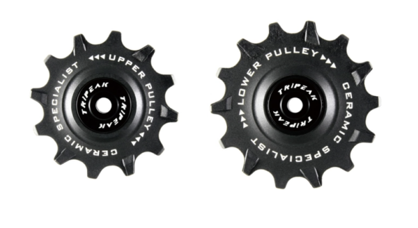 Tripeak pulleyhjul keramiske lejer 12T/14T Shimano sort
