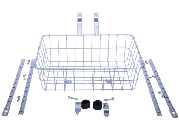 Wald Multifit kurv 38x25x12cm sølv