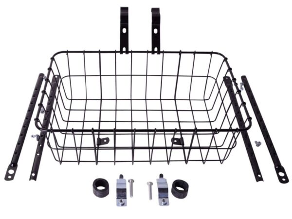 Wald Multifit kurv 38x25x12cm sort