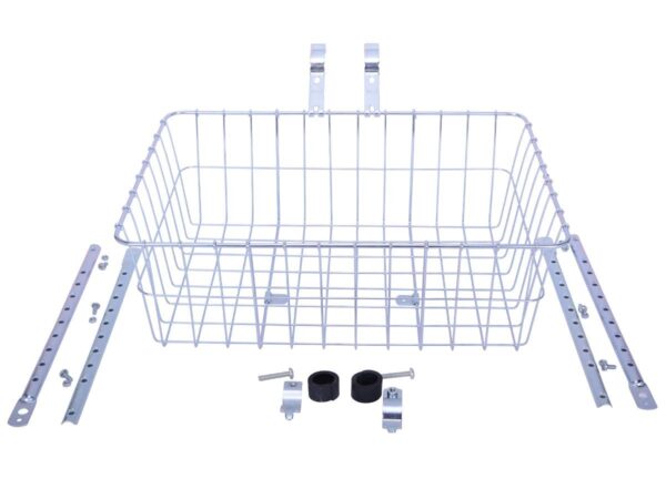 Wald Multifit kurv 46x33x15cm sølv