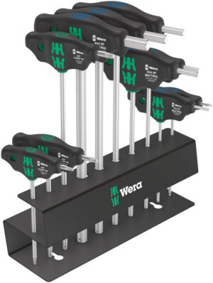 Wera Bicycle Set 6 Unbrako og Torx T-Nøgle Sæt med Holder