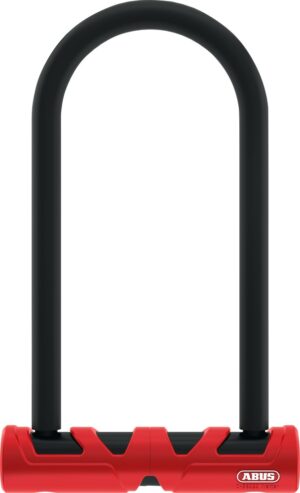Abus Bøjlelås 420 Ultimate - 230mm m/wire 120mm - Rød