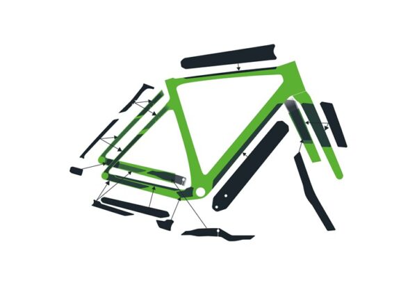 Syncros Stelbeskyttelse klar mat til SCOTT Addict Gravel