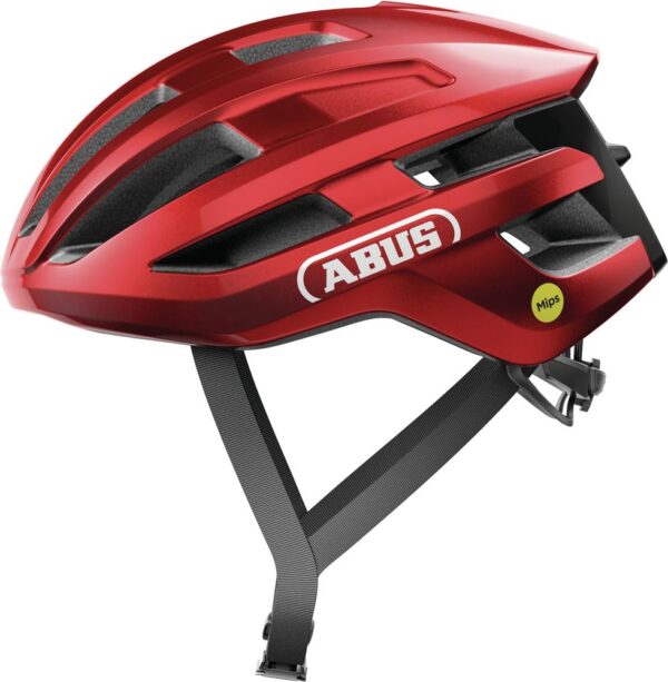 Abus PowerDome MIPS blaze red cykelhjelm - Small (51-55 cm) / Rød