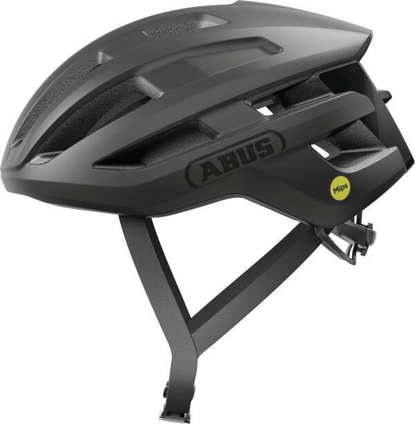 Abus PowerDome MIPS velvet black cykelhjelm - Small (51-55 cm) / Sort