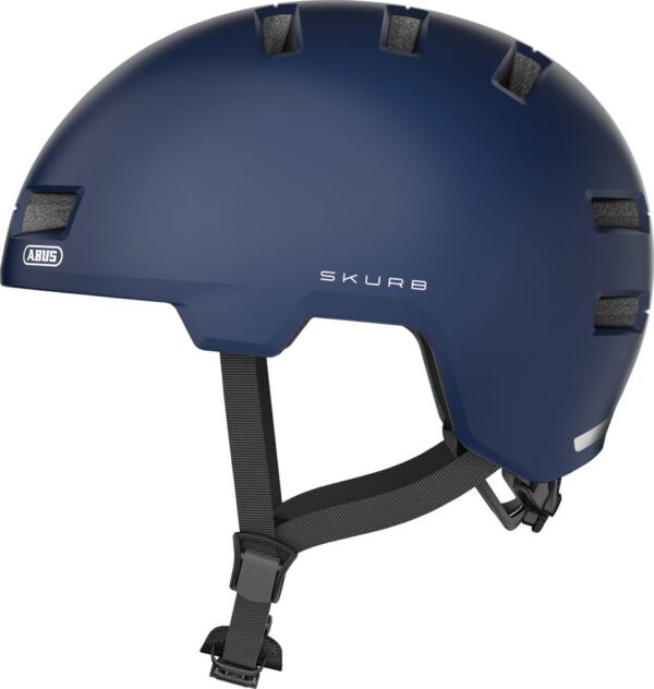 Abus Urban skurb midnight blue - Cykelhjelm - Small (52-56 cm)