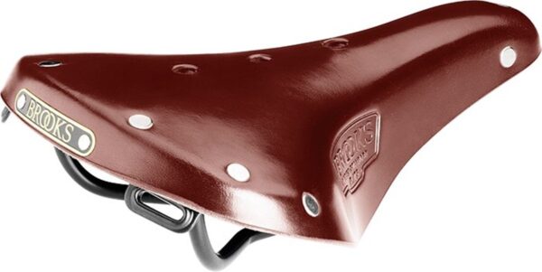 Brooks B17 Standard retro læder cykelsadel, Brun