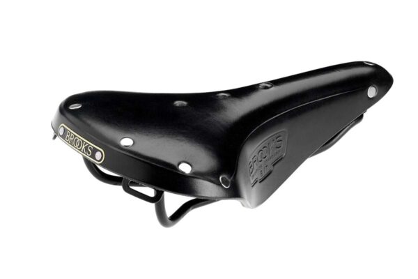 Brooks B17 Standard retro læder cykelsadel, sort