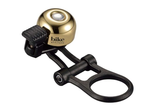 Ringeklokke Bike Attitude Messing til Top Cap montering