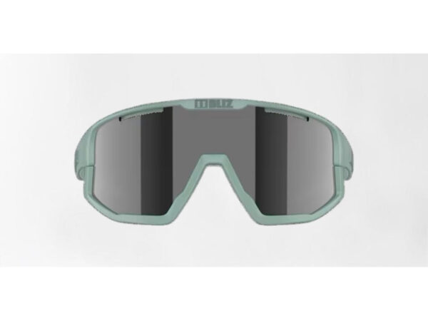 Bliz Fusion Medium (33) cykelbriller smoke mirror lens mat grøn