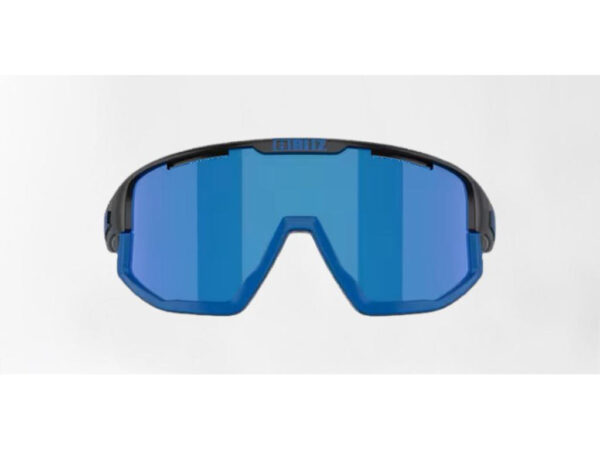 Bliz Fusion Small (25) cykelbriller brown mirro/blue lens mat sort