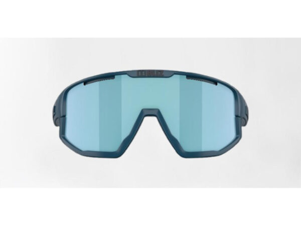 Bliz Fusion Small (25) cykelbriller smoke mirro/ice blue lens mat blå