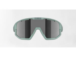 Bliz Fusion Small (25) cykelbriller smoke mirro/silver lens mat Grøn