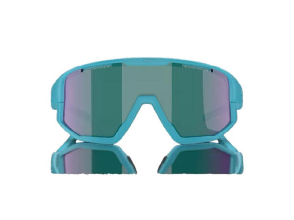 Bliz Fusion cykelbriller blue green lens -matte turquoise