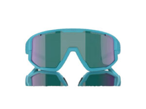 Bliz Fusion small cykelbriller blue green lens matte turquoise