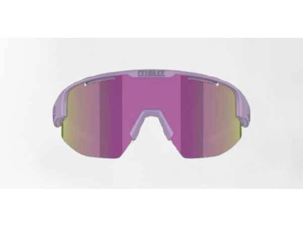 Bliz Matrix Medium (33) cykelbriller brown mirror purple lens mat lilla