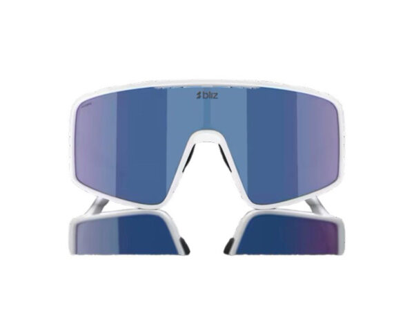 Bliz P001 Large (38) cykelbriller blue lens matte white