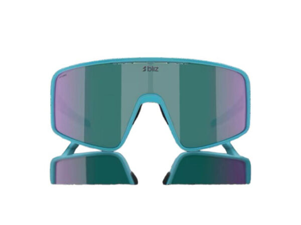 Bliz P001 XL (42) cykelbriller blue green lens matte turquoise