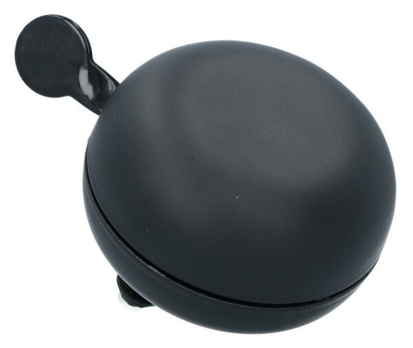 Dresco Ding Dong Classic Ringeklokke til Cykel – Ø80mm, Stål – Sort