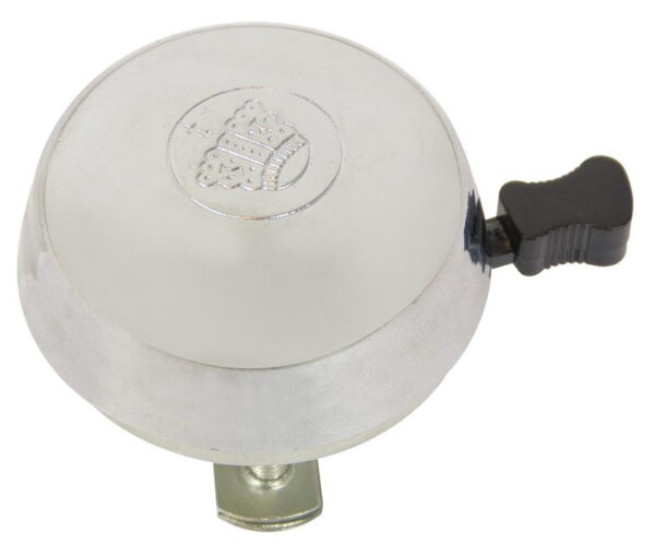 Dresco Klassisk Ringeklokke til Cykel - 58 mm, Metal - Sølv