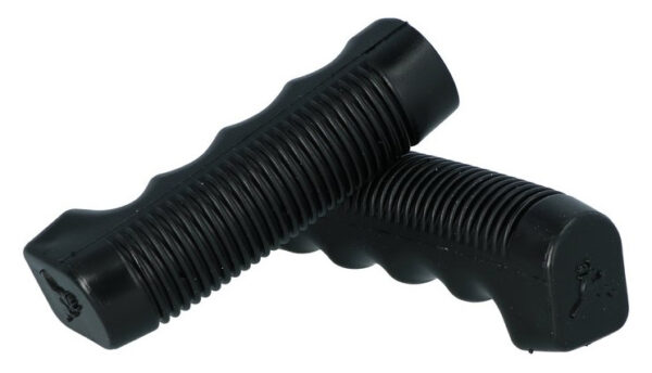 Dresco Smooth Grip Cykelhåndtag - 128mm, Ø22,2mm - Sort