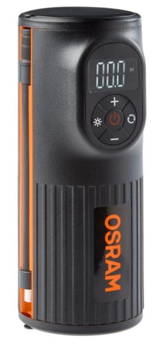 Osram TYREinflate 2000– Kompakt Elektronisk Cykelpumpe