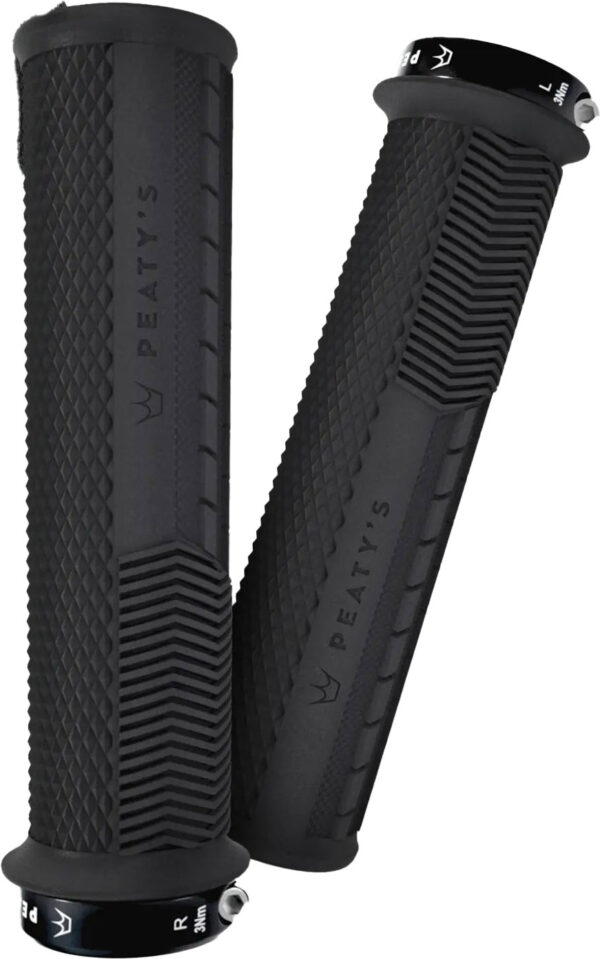 Peaty's Monarch Grip - Knurl - Thin - Black