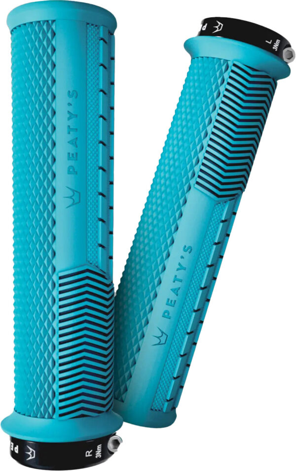 Peaty's Monarch Grip - Knurl - Thin - Turquoise