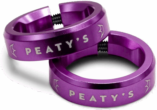 Peaty's Monarch Grip Lock Ring - Violet