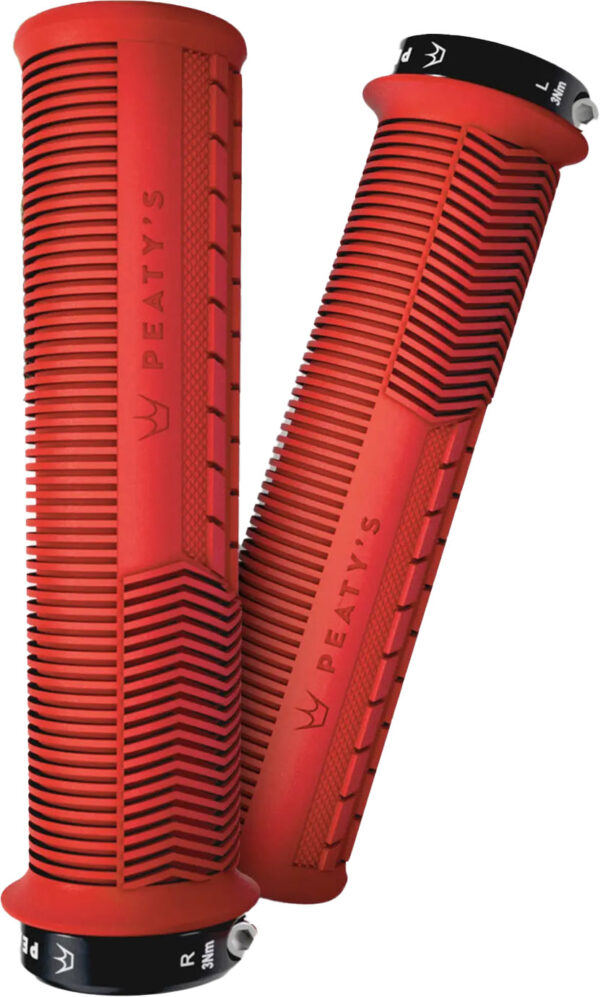 Peaty's Monarch Grip - Mushroom - Thick - Red