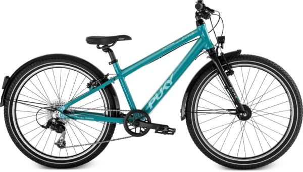 Puky Cykel 24-8 Active alu. børnecykel turkis/sort