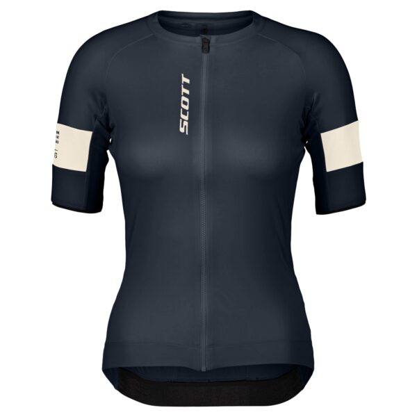 SCOTT Endurance Pro kortærmet cykeltrøje blå dame