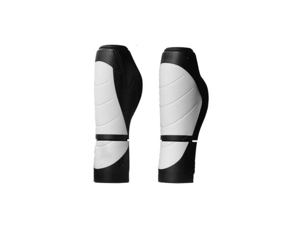 Simson Ergonomiske Cykelhåndtag – Sort/Hvid