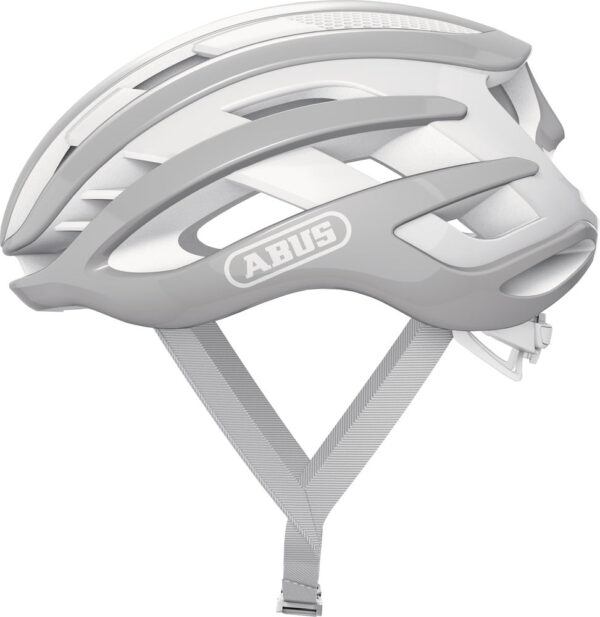 Abus Airbreaker Pure Grey cykelhjelm - Small (51-55 cm)