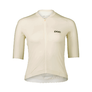 POC W's Pristine Kortærmet Cykeltrøje i Okenite Off-White