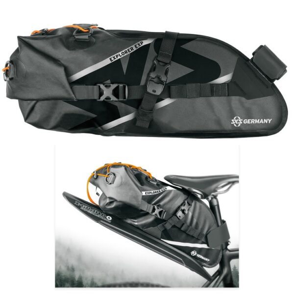 SKS Explorer Sadeltaske Sort 13L