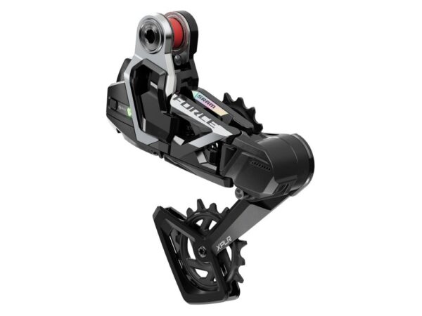 SRAM Force 1 AXS XPLR E1 bagskifter 13-speed unicorn black/laser foil