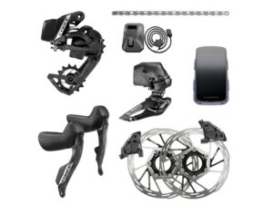 SRAM Force AXS E1 geargruppe kit Inklusiv Hammerhead Karoo