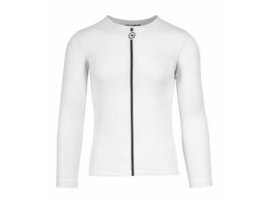Assos sommer LS skin layer cykeltrøje lange ærmer holy white herre