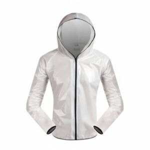 Astra Siccus Transparent Regnjakke med Hat