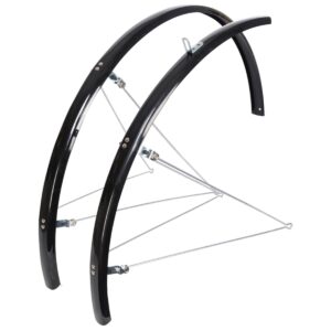 OXC Skærmset 28 700c Sort, 31mm, med stiver Cykelskærm