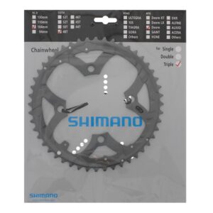 Shimano Klinge Fc-m590 104mm Sølv 9-sp 48t Cykel klinge