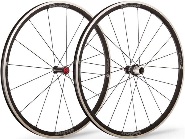 Vision Trimax 30 hjulsæt 700c til fælgbremse body Shimano 10-11 gear QR aksel 100 og 130mm nav