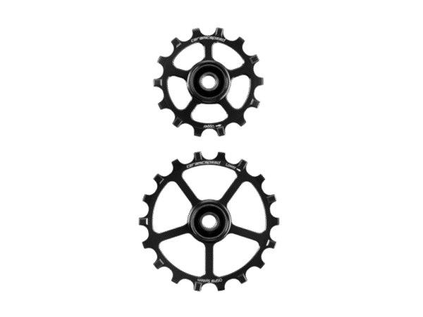 CeramicSpeed Keramisk Oversized Pulleyhjul 14+18 sort