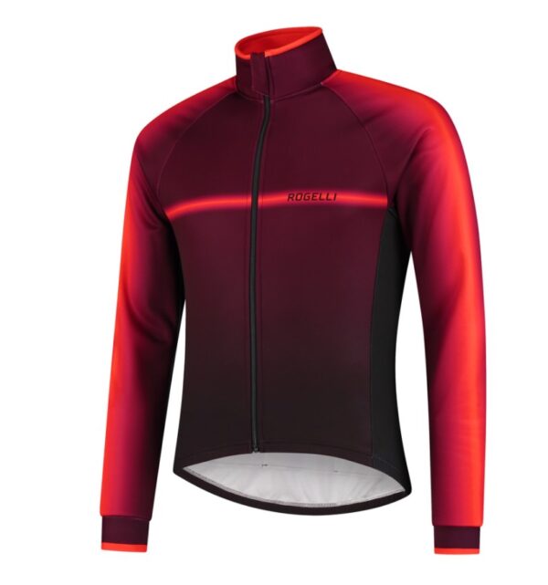 Rogelli Dex Cykeljakke - Bordeaux / Rød