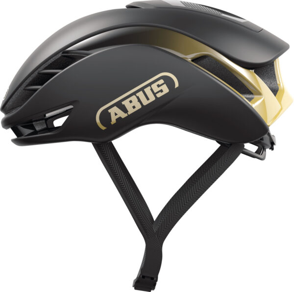 ABUS GameChanger 2.0 cykelhjelm Black Gold