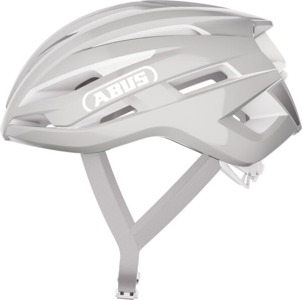ABUS StormChaser ACE cykelhjelm pure grey