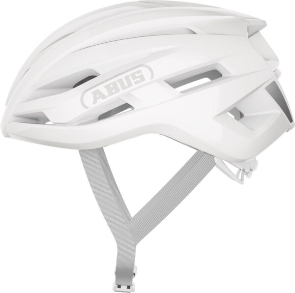 ABUS StormChaser ACE cykelhjelm pure white