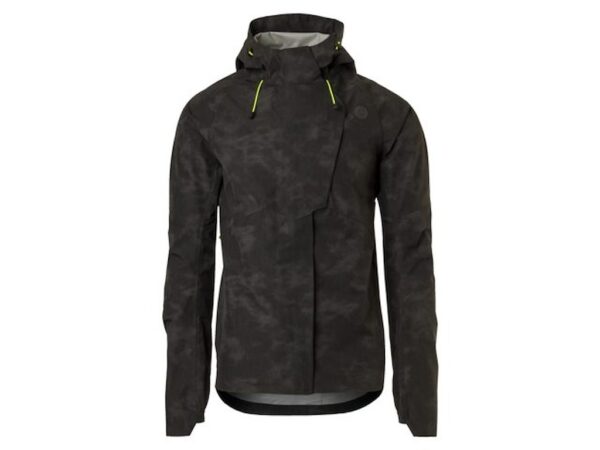 AGU Commuter Tech regnjakke sort/reflection herre