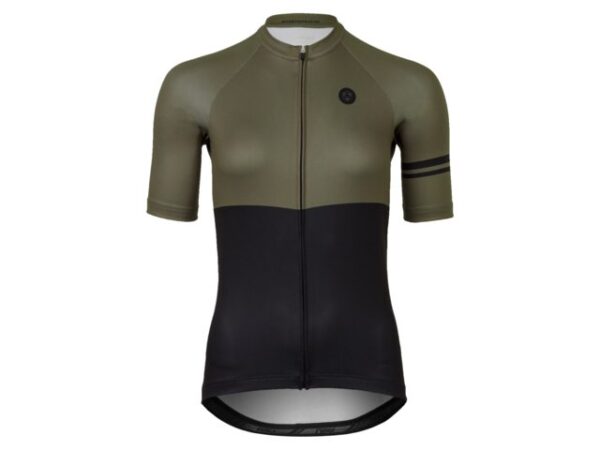 AGU Duo Kortærmet Women Jersey Army Grøn